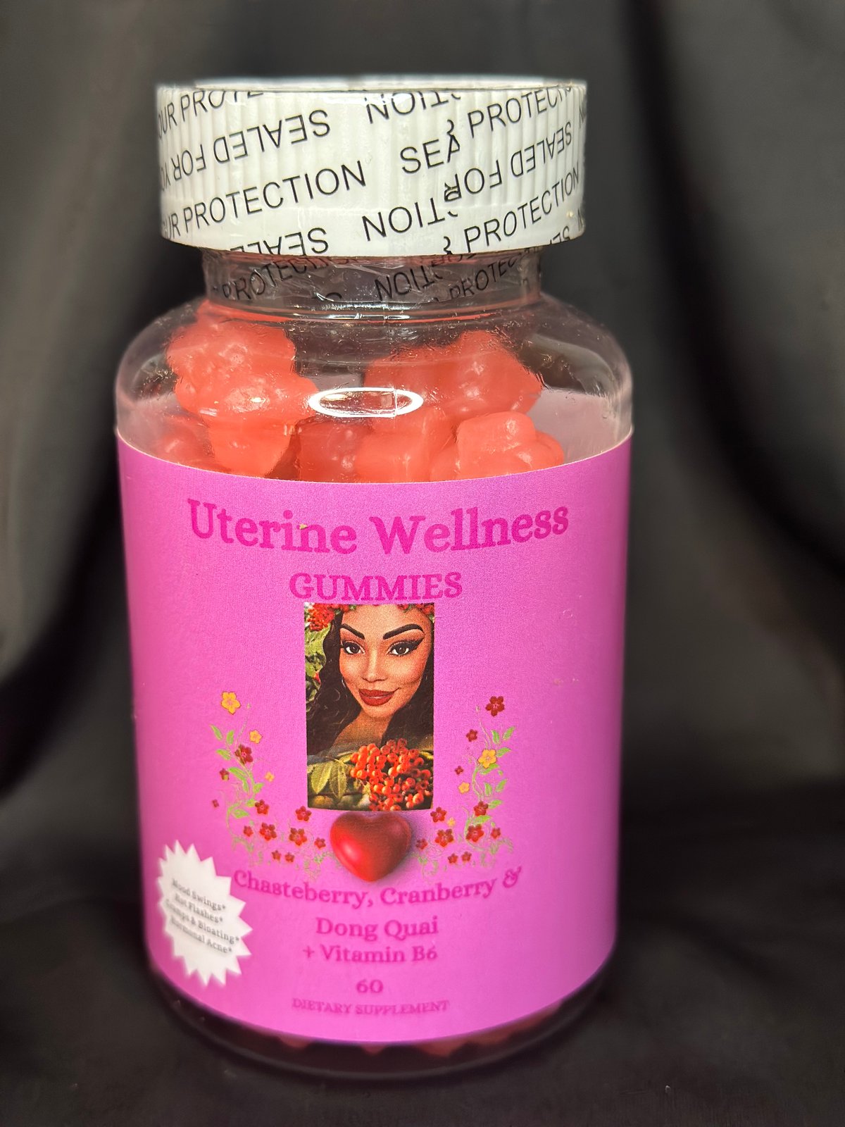 Uterine Wellness Gummies (Contains 30 servings)