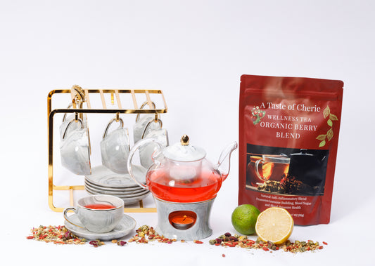 Berry Blend Luxury Tea 30  Day Mix (Red Bag)